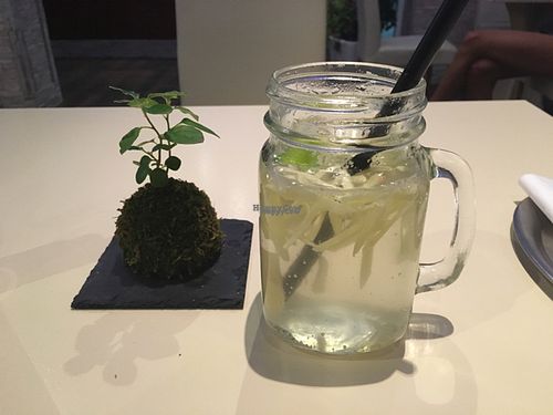 Ingwer Limonade at AnSa in Munich