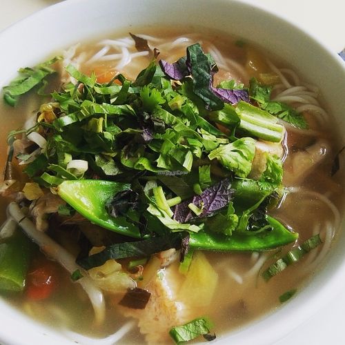 Pho soup at AnSa in Munich