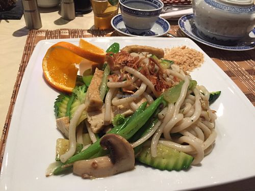 Udon Noodle Bowl at AnSa in Munich