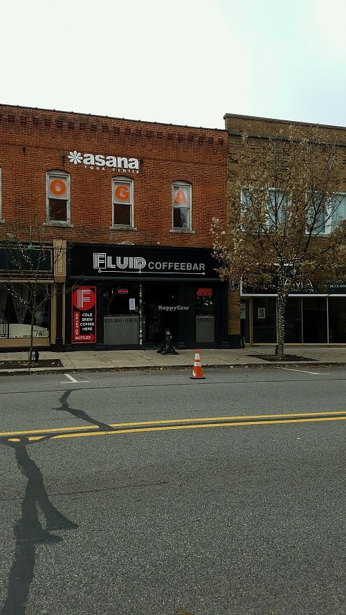 Store Front at Fluid Coffeebar in Valparaiso