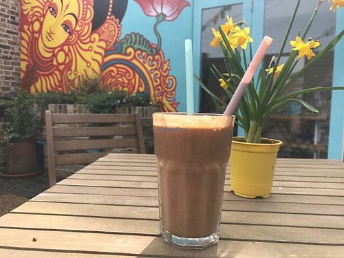 decadent bounty smoothie  at Beet Bar in Margate