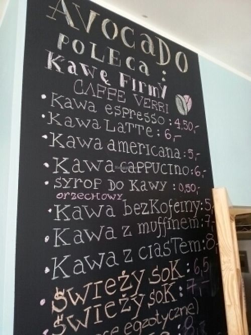 Drinks at Avocado in Strzelce Opolskie