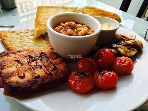 Vegan Breakfast at Rose & Grant's in Glasgow