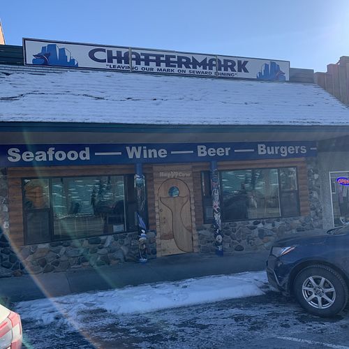 Facade in March at Chattermark in Seward