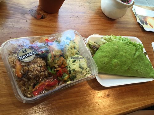 Wrap and Hot meal at Natgen in Buenos Aires