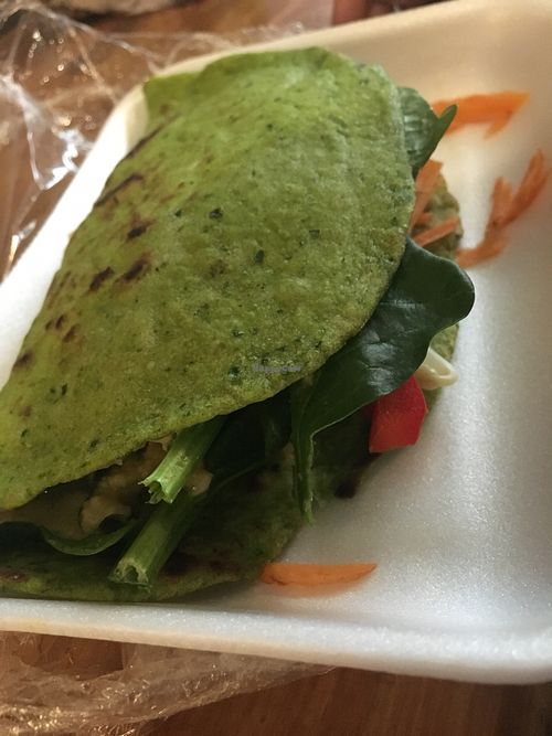 Hummus Wrap at Natgen in Buenos Aires