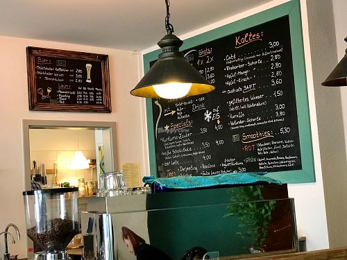 menu at Marae - Kaffee & Zauberei in Luebeck