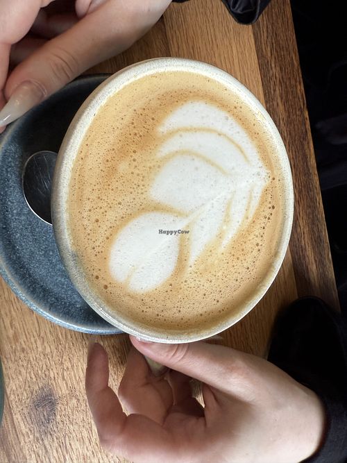 coffee w/ oat milk  at Marae - Kaffee & Zauberei in Luebeck