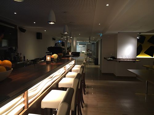 Bar at Fristelse Cafe in Oslo