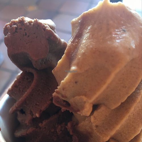 pumpkin and cocoa at Frozen Fruit Co in Santa Monica