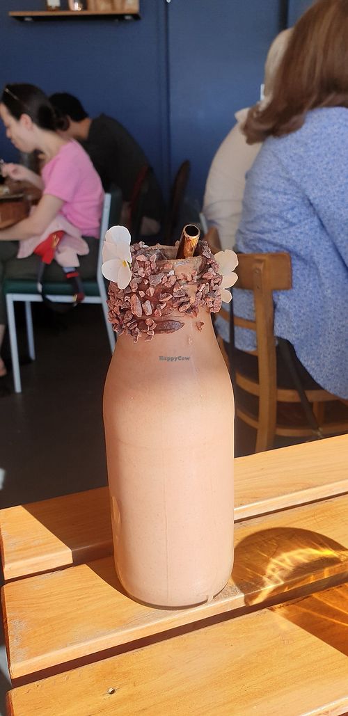 Ferro rocher: hazelnut, chocolate and coconut at Particle Cafe in Avondale Heights