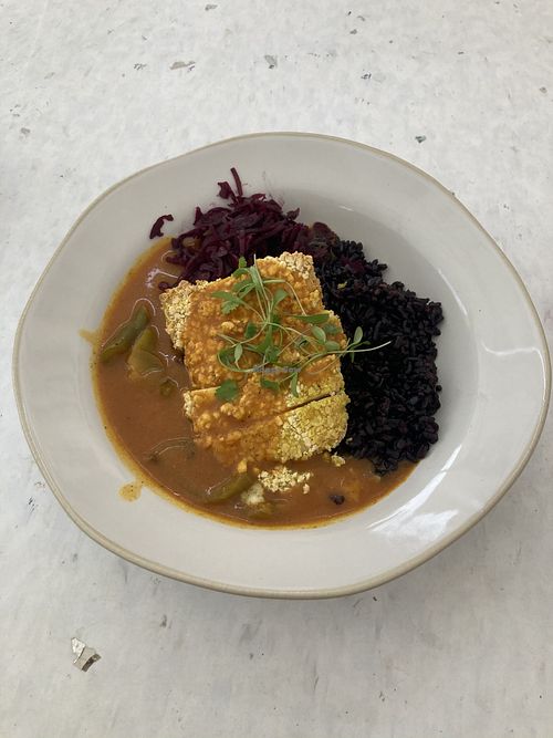 GF Katsu Curry at Stem & Glory in Cambridge