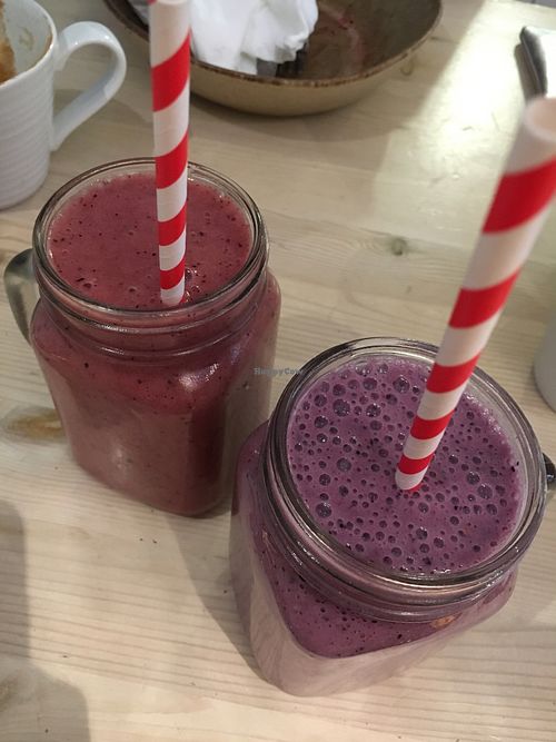 smoothies at Stem & Glory in Cambridge