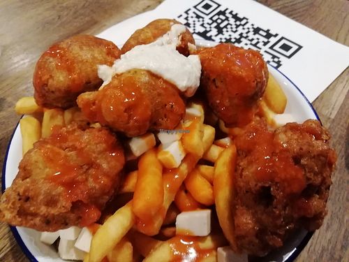 Buffalo cauliflower wings at Bloc Bar Glasgow in Glasgow