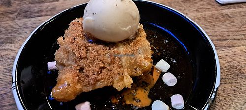 Sticky toffee biscoffi at Bloc Bar Glasgow in Glasgow