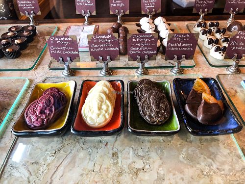 Vegan Chocolates  at Chocolate Maya in Santa Barbara