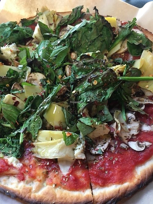 Make your own pizza vegan and gluten free at zpizza in Washington