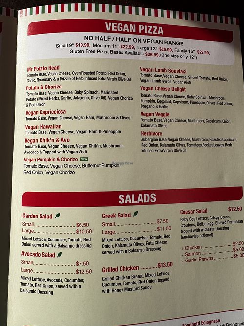   at Papa G's Pizza  in Mornington