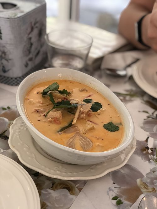 Awesome vegan Tom yum again at My Home Cafe & Vegetarian in Chiang Mai