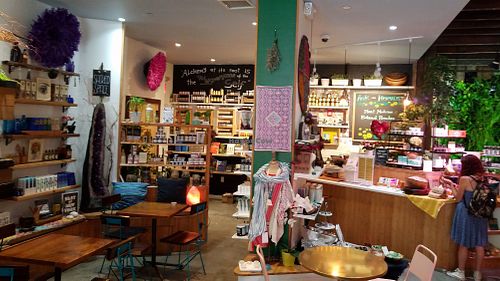 Inside at The Alchemist's Kitchen in New York City