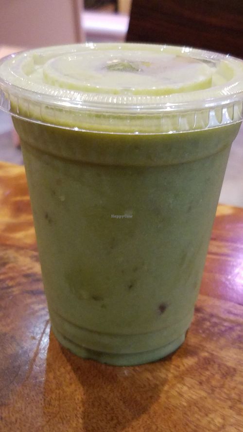 Matcha milkshake at The Alchemist's Kitchen in New York City