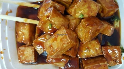 General Tso tofu  at China Xpress in New Port Richey