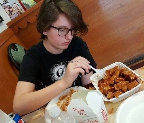 General Tso tofu  at China Xpress in New Port Richey