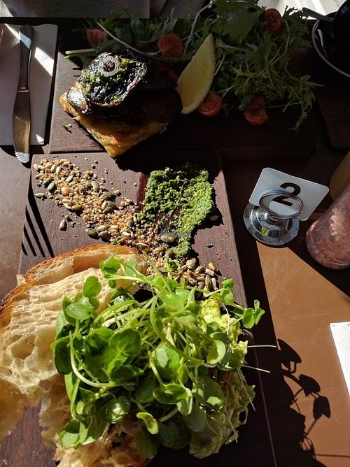 Great food  at The Patch in Mullumbimby