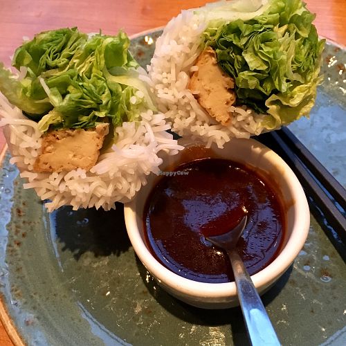 Summer rolls (with tofu) at Vi Pho in Frankfurt