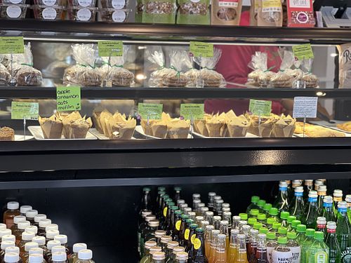 Case with the treats!   at Organika Kitchen in Southport