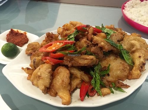 butter mushroom at Mori Tea House and Residence in Malacca