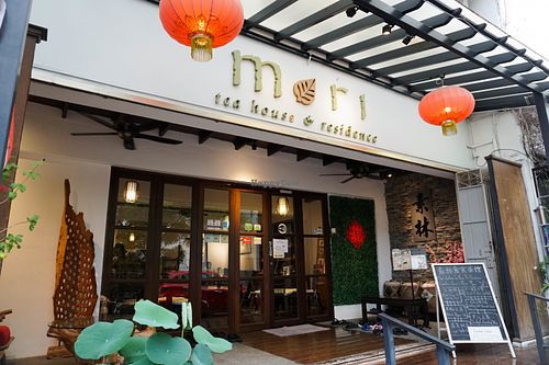 outside at Mori Tea House and Residence in Malacca