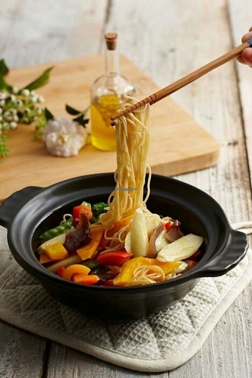 什錦養生苦茶油麵線 at Vita Bella - Lu Miao in Taipei