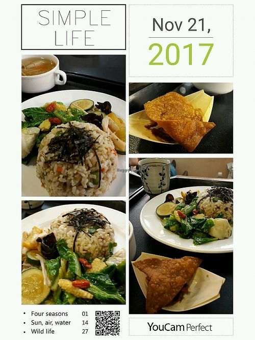 綠苗薑麻野蔬套餐 at Vita Bella - Lu Miao in Taipei