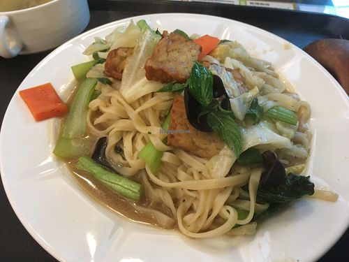 tempeh noodles at Vita Bella - Lu Miao in Taipei