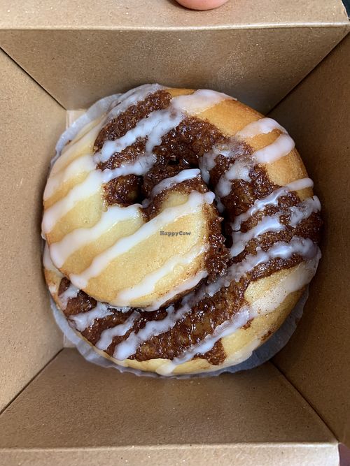 Sweet potato cinnamon roll  at Make Believe Bakery in Denver