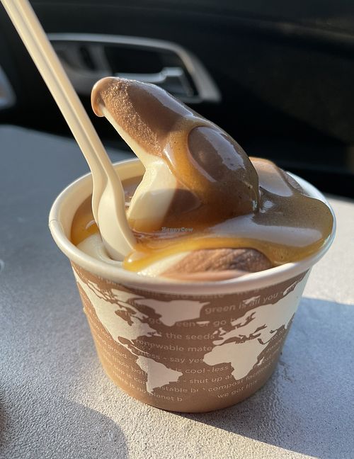 Swirl with caramel   at Make Believe Bakery in Denver