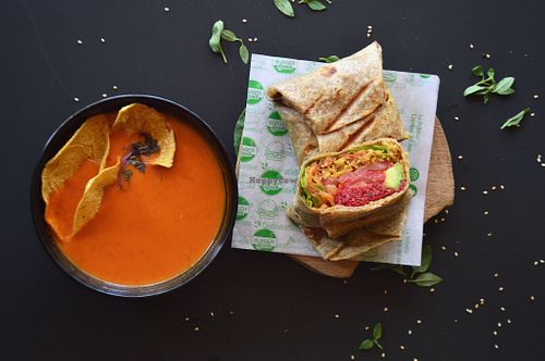 Cremas y wraps at Burger Green  in Pereira