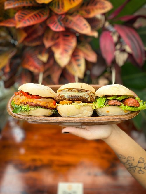 Trio green at Burger Green  in Pereira