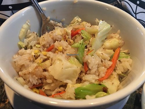 Fried rice, no eggs at Sushi 101 Bar & Grill in Tempe