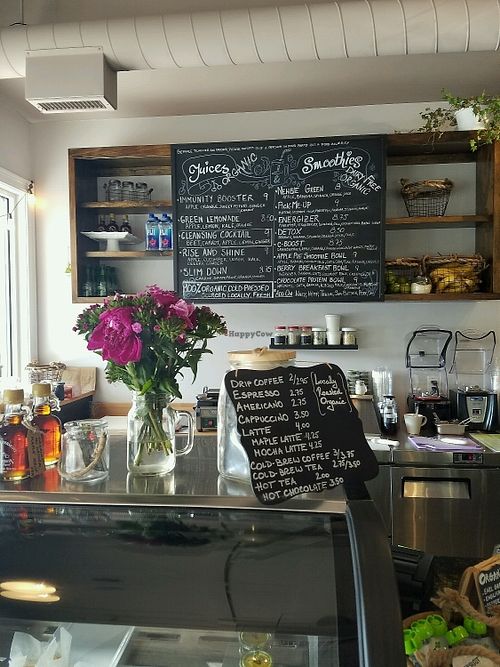 Juice & Smoothie Menu at Organic Buzz Cafe & Juice Bar in Norfolk