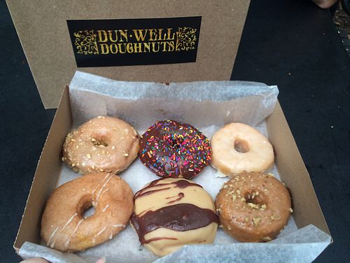 very delicious  at Dun-Well Doughnuts in New York City