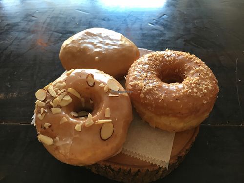 The most incredible doughnuts - considering coming back to NYC just to taste them again!!! at Dun-Well Doughnuts in New York City