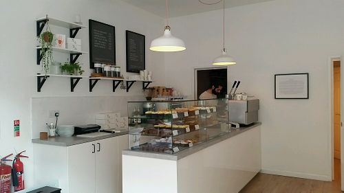 inside at Blanche Bakery in Cardiff