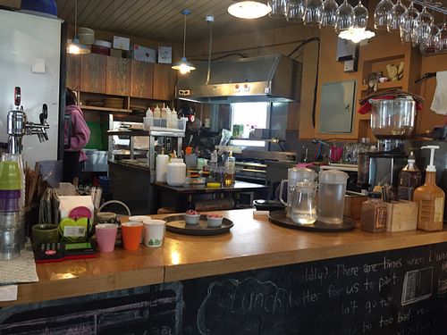 kitchen at Slunch Factory - 슬런치 팩토리 in Seoul