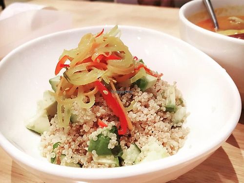 Salad at Real Food 真食 - South Beach in Central Singapore