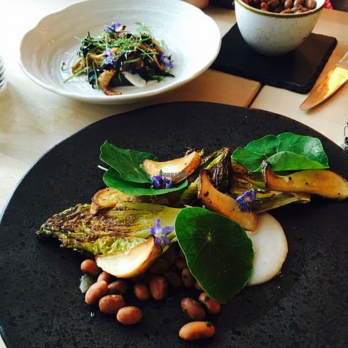 Yummy veg at GAF in Oxford