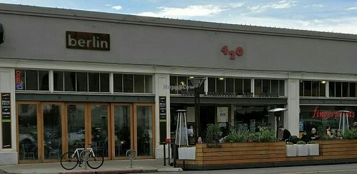 front at Berlin Bistro in Long Beach