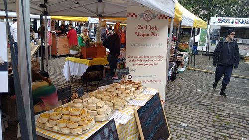 Vegan at The Vegan Quarter at Leith Market in Edinburgh