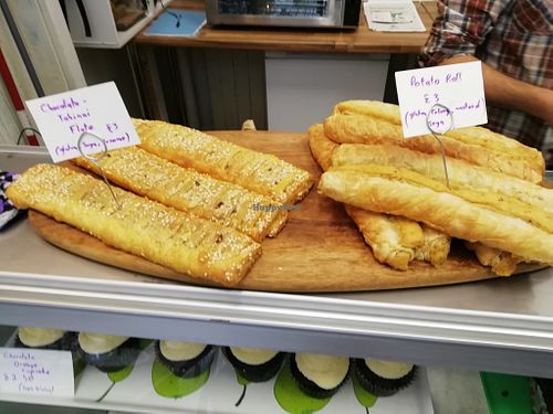Pastries at Missy's Vegan Cupcakes in Edinburgh
